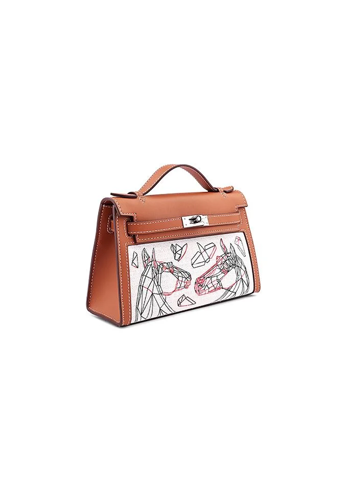 أيقون Women’s Structured Satchel Handbag